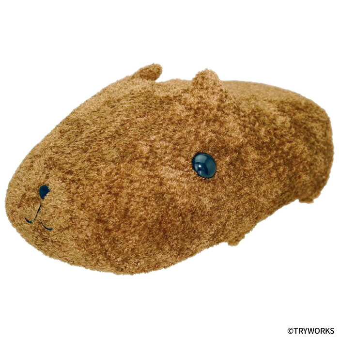 楽天市場】もふっとカピバラさん ぬいぐるみ ほおずりサイズ カピバラ