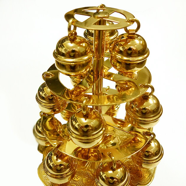 楽天市場】神楽鈴 三番叟鈴十字型 特上 東型 本金使用 お祓い 能 歌舞