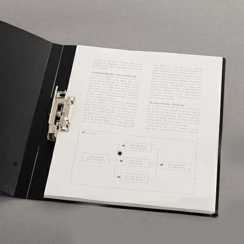 楽天市場】Zファイル A4 黒 10冊 Z式ファイル レバーファイル パンチ