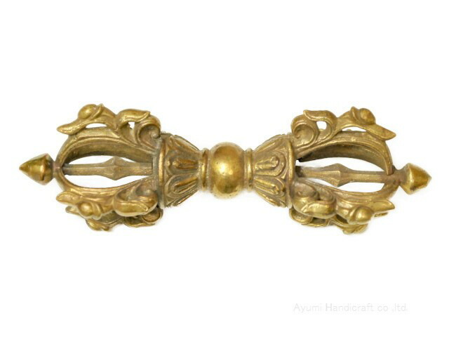 美しい作りの五鈷杵 バジュラ 密教法具 チベット密教 ダライラマ 楽天市場】チベット密教 法具 金剛杵(バジュラ） 16．5cm