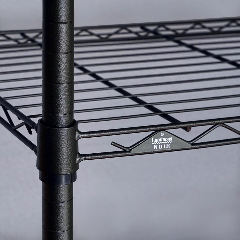 楽天市場】☆本日ポイント3倍☆ 突っ張り棚 つっぱり棚 黒 ブラック 棚