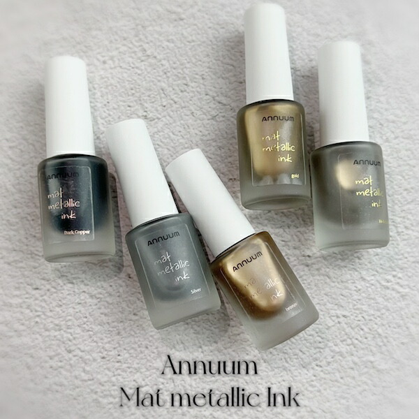 楽天市場】マットメタリックインク[インクリキッド] ネイル セルフ