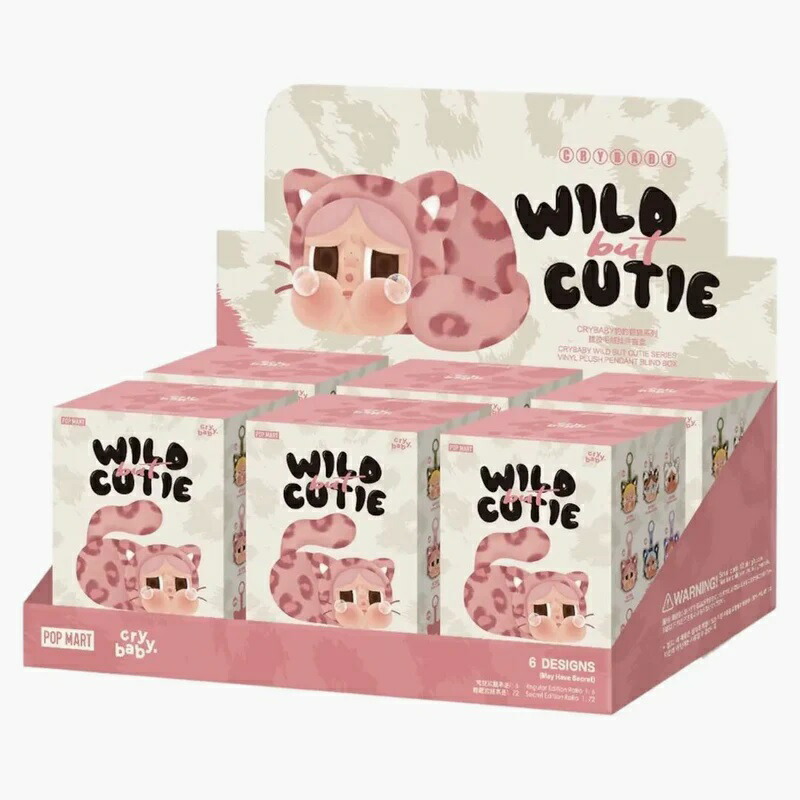 楽天市場】【◇正規品◇】Pop Mart Crybaby Wild But Cutie Series