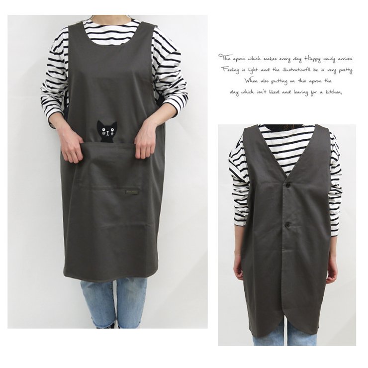 楽天市場】マタノアツコ エプロン チュニックエプロン ブランド雑貨