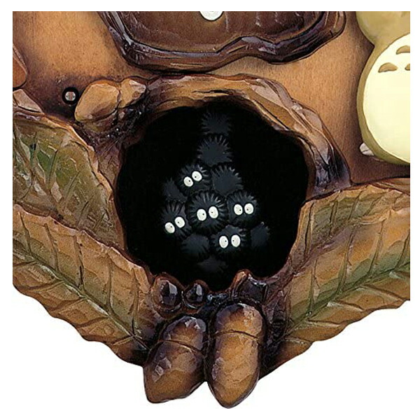 楽天市場】【割引】リズム RHYTHM 壁掛け時計 となりのトトロ 振り子