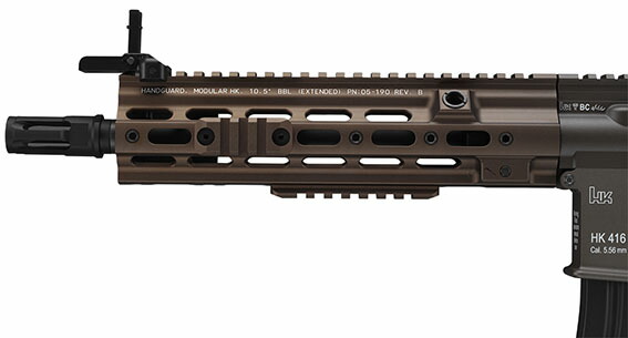 楽天市場】次世代電動ガン HK416 デルタカスタム Tanカラー【東京