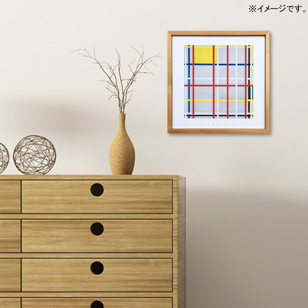 楽天市場】アートフレーム Piet Mondrian New York City 3-NA ピエト