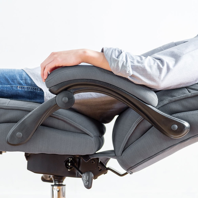 楽天市場】オフィスチェア リクライニングメッシュ ハイバッグ チェア