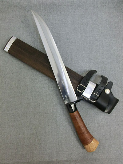 楽天市場】Red Orca レッドオルカ 秋友義彦作 鎧通し拵 270mm 両刃火