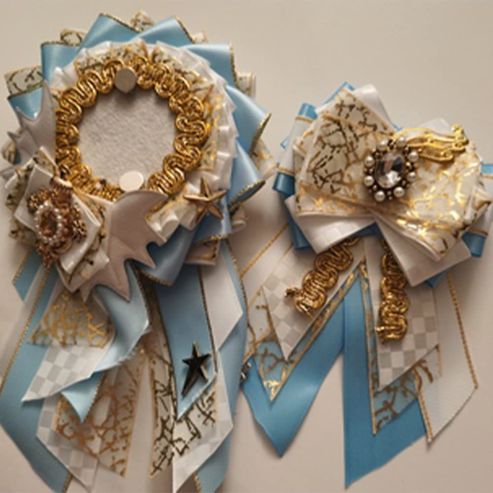 楽天市場】【送料無料】YUYAKESHI 缶バッジ用ロゼット バッジ用 痛