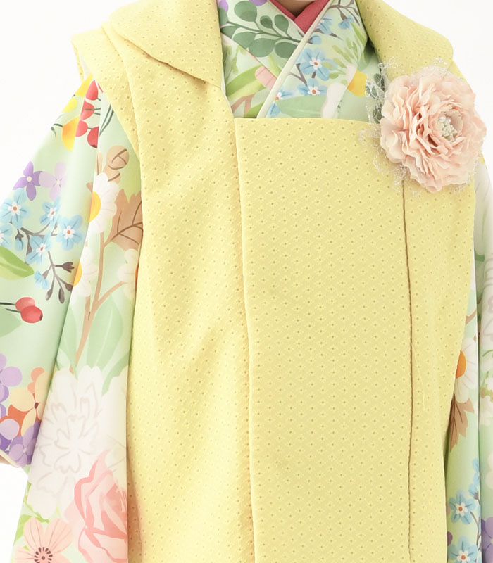 楽天市場】七五三 753 着物 3歳 女の子 被布セット 花わらべ ブランド