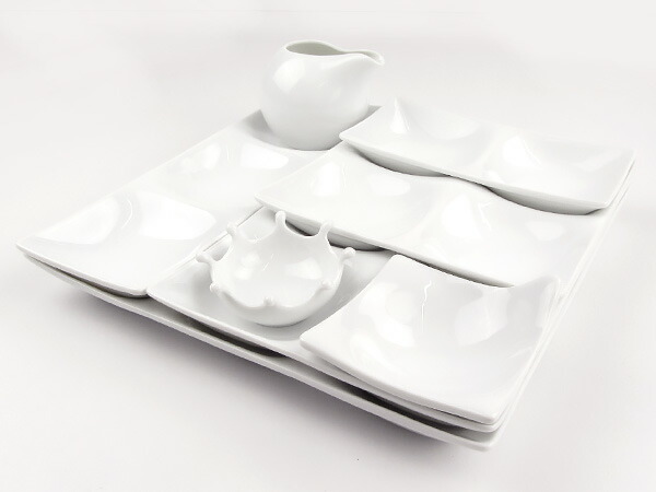 楽天市場】10枚まとめて kowake 四つ仕切りプレート 17.1cm 日本製