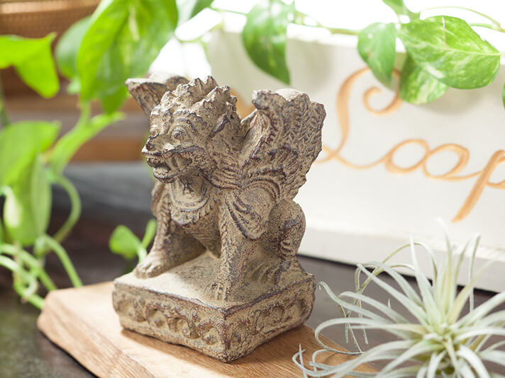 楽天市場】卓上ガルーダストーンオブジェ 玄関 アジアン雑貨 おしゃれ