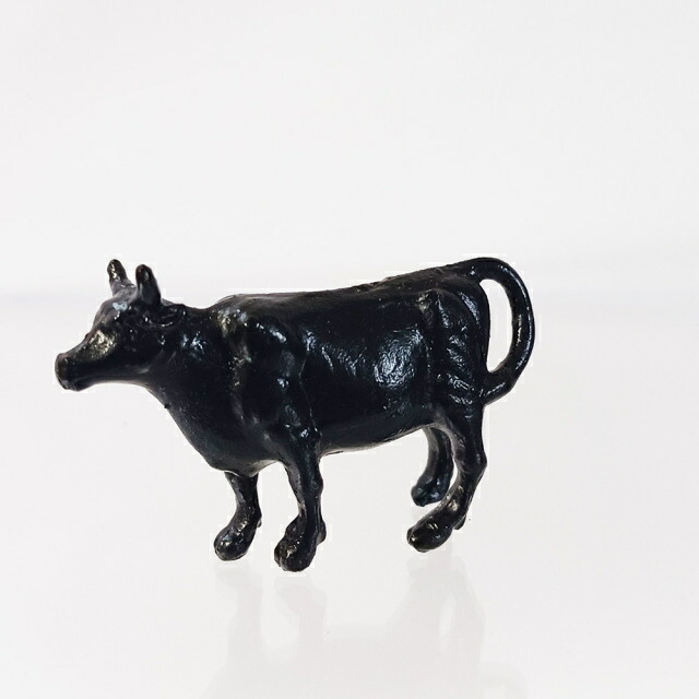 楽天市場】ミニチュア 置物 飾りフィギュア 盆景 牛（うし）銅製 添配