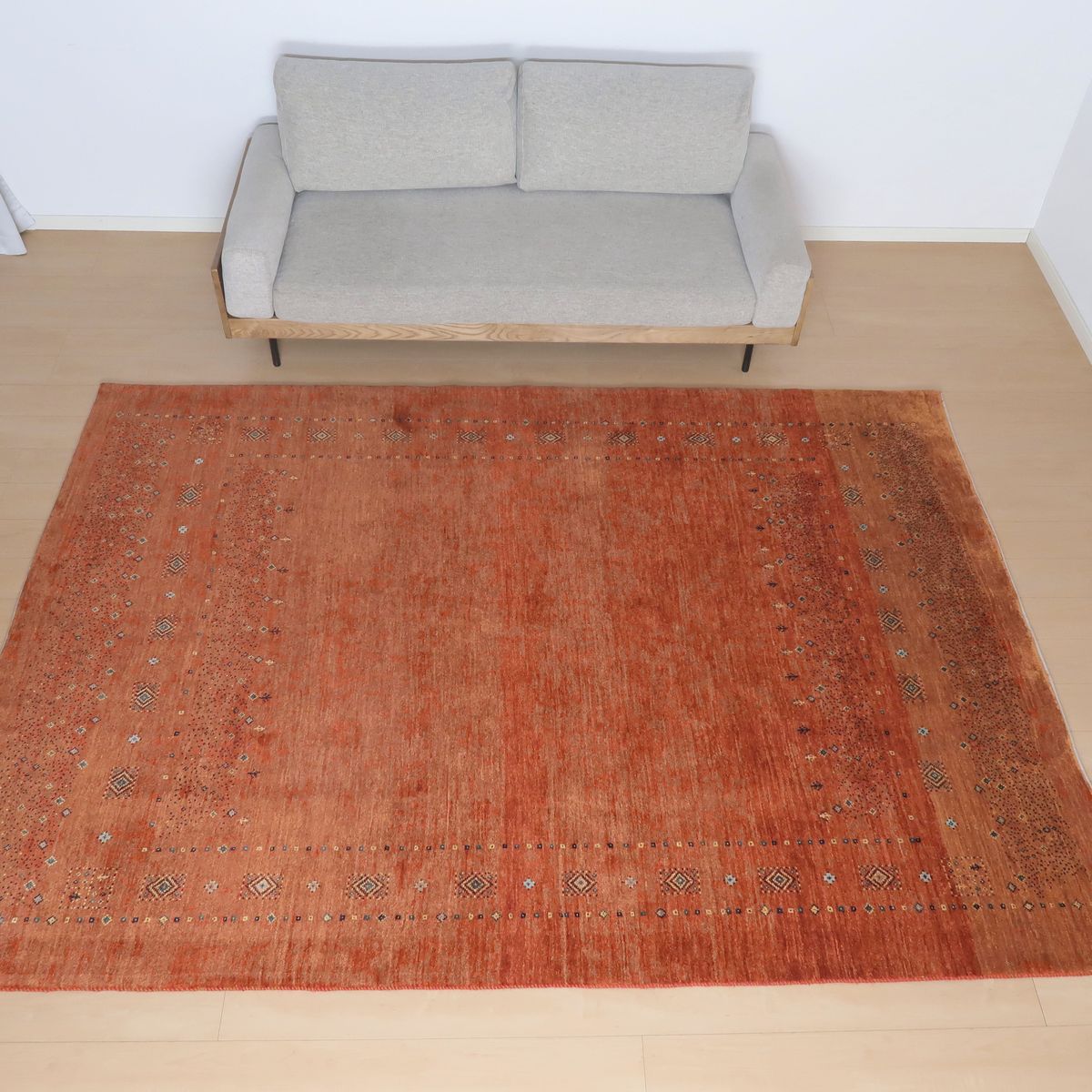 楽天市場】ギャッベカシュクリ イラン製 288×201cm 手織り 最高級 天然