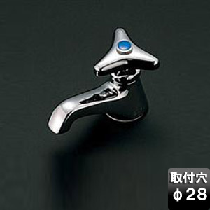 楽天市場】TOTO 洗面用蛇口 台 単水栓 13mm φ28 立水栓 節水こま 首長