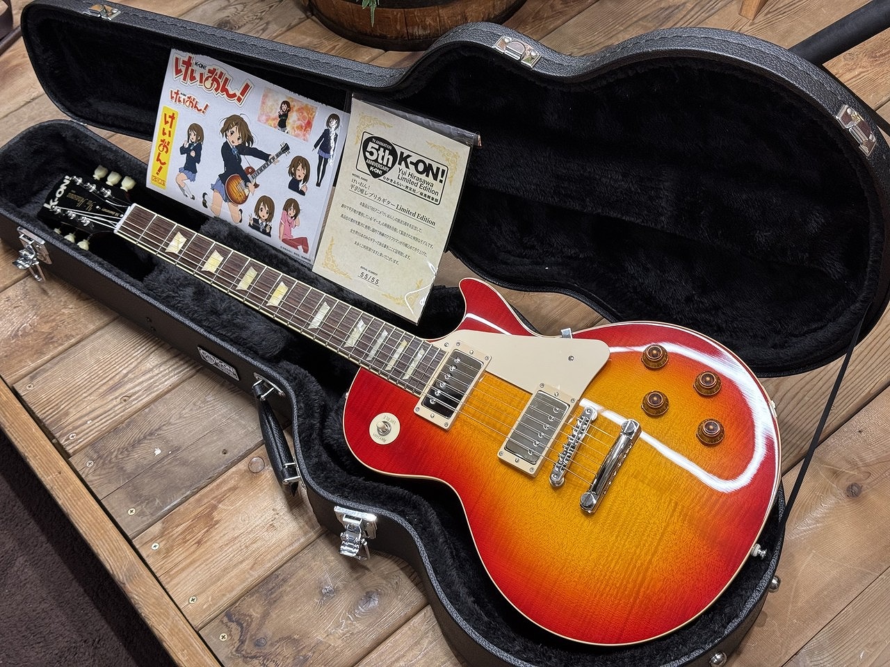 楽天市場】けいおん! 平沢唯レプリカギター Limited Edition #55【美品