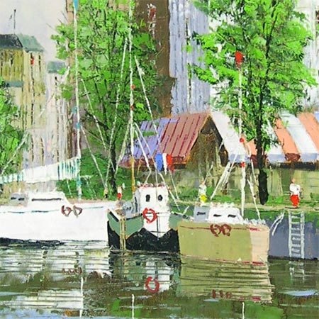 楽天市場】絵画 油絵 サン・マーロ（フランス） F20号 （黒沢久） 送料