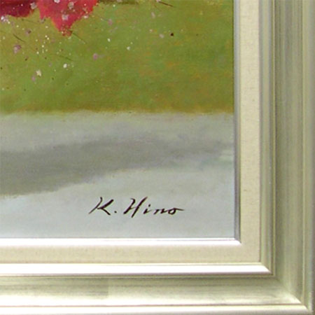 楽天市場】絵画 油絵 ばら F20号 （日野皖） 送料無料 【肉筆】【油絵