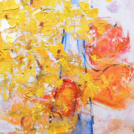 楽天市場】絵画 油絵 花とバイオリン F20号 （池田秀郎） 送料無料