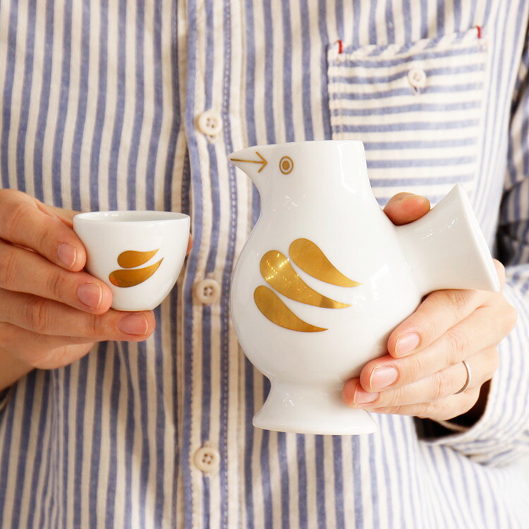 楽天市場】LisaLarson リサラーソン 徳利とお猪口 おさけとり 金【リサ