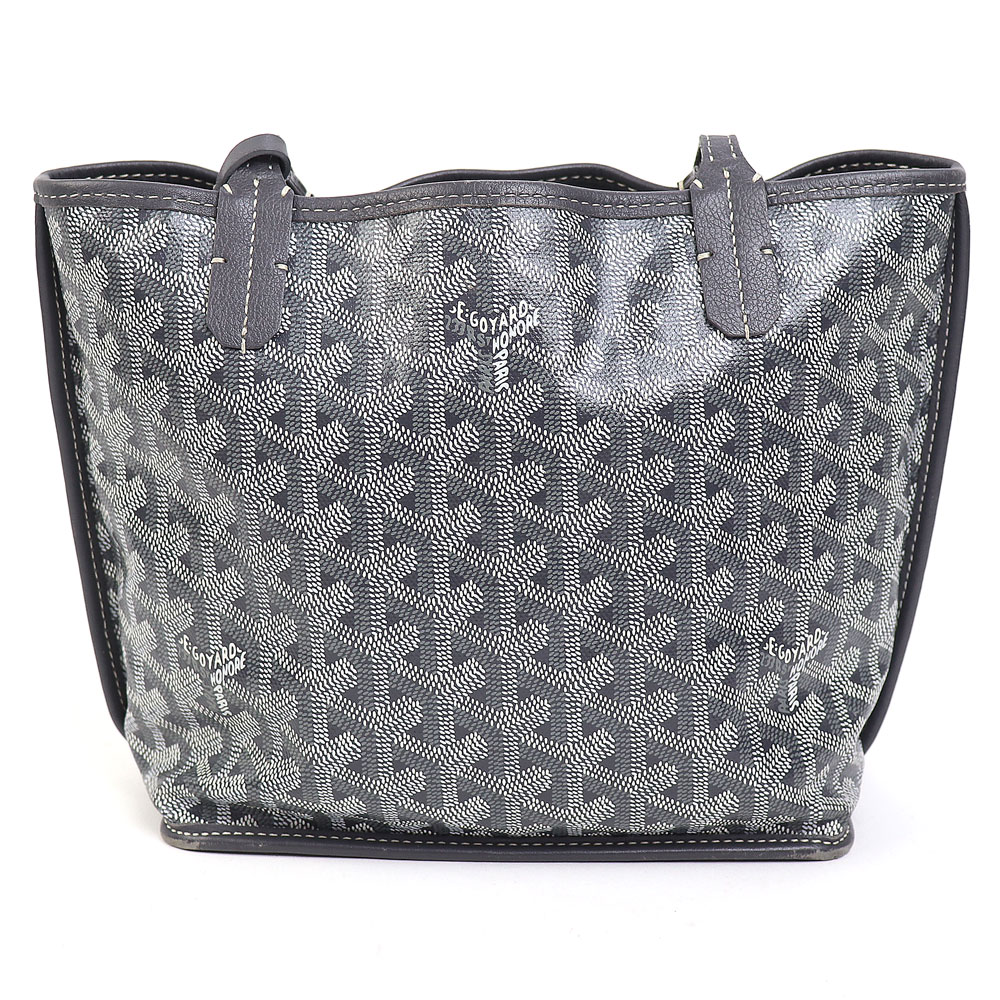 楽天市場】ゴヤール【GOYARD】 アンジュ ミニ ポーチ グレー トート