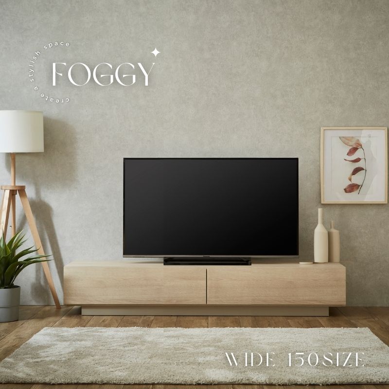 楽天市場】【開梱設置無料】 FOGGY テレビボード 150サイズ ベージュ