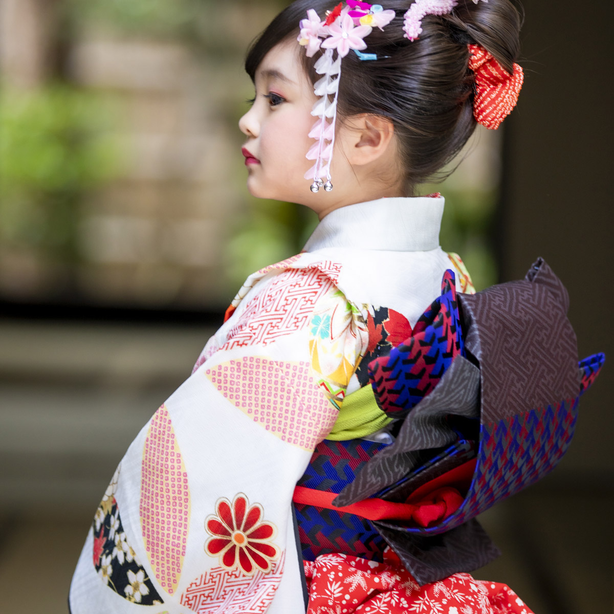 楽天市場】【レンタル】753 七五三 着物 7歳 フルセット 女の子