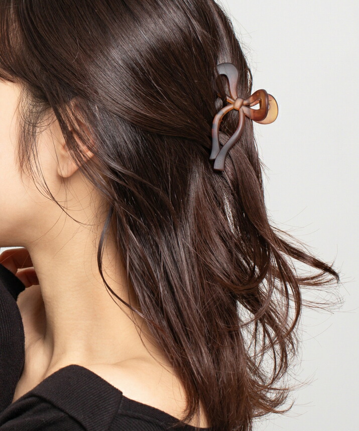 楽天市場】ヘアクリップ《リボンヘアクリップ 全3色》 ヘアクリップ