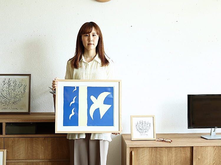 楽天市場】アートポスター ジョルジュ・ブラック 「Oiseaux,1955