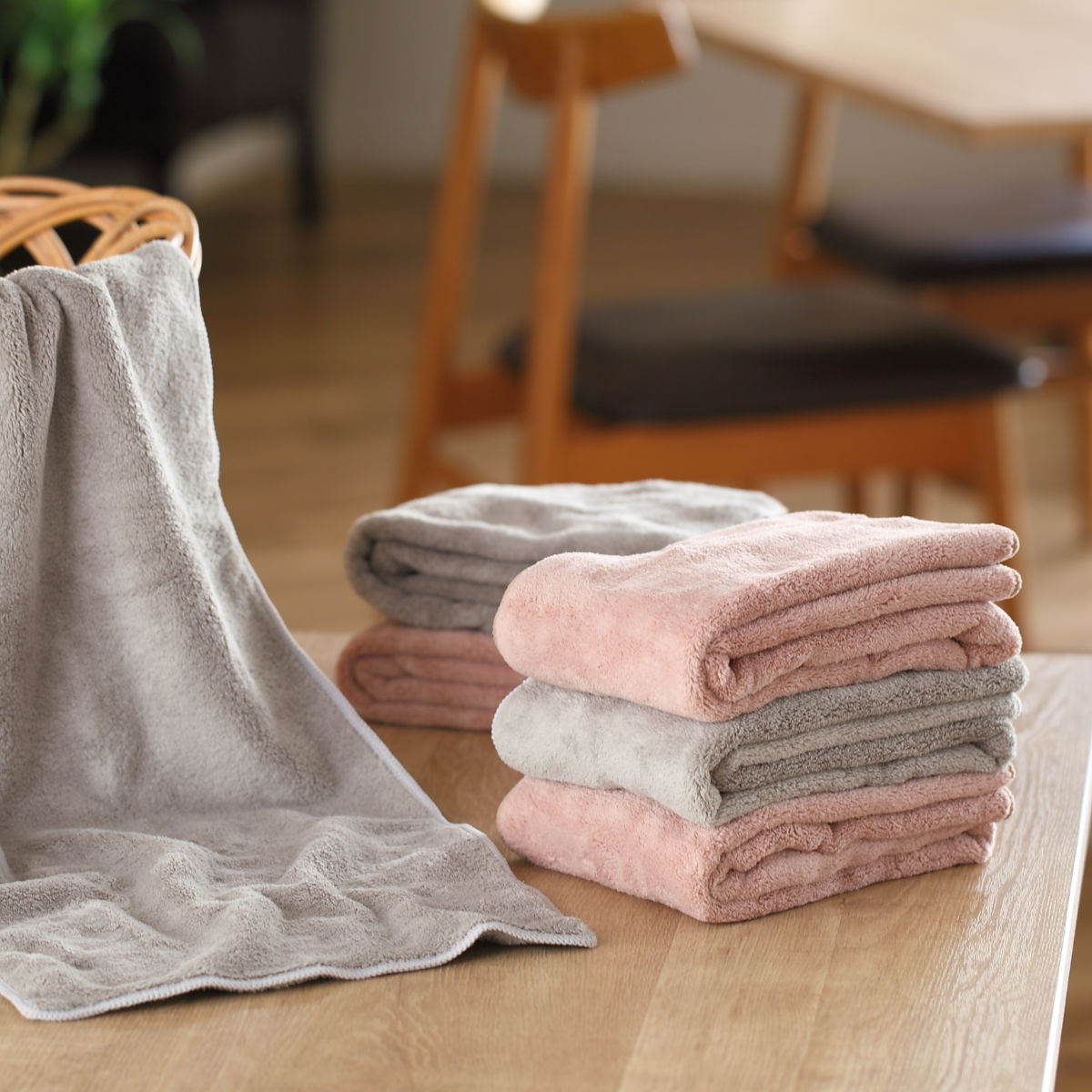 楽天市場】フェイスタオル マイクロファイバー 30×80cm カラリデイ 3枚