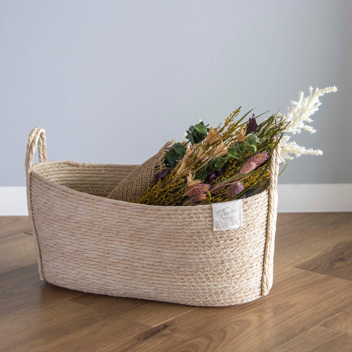 楽天市場】鉢カバーモネ フェイクPE バスケットオーバル L