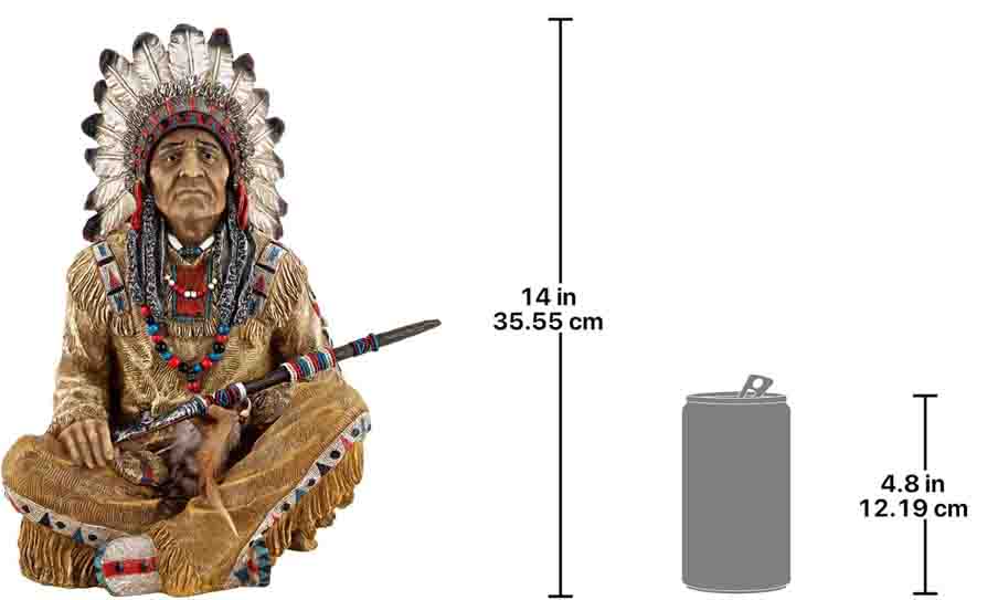 楽天市場】StealStreet製 喫煙パイプを持った、ネイティブアメリカン