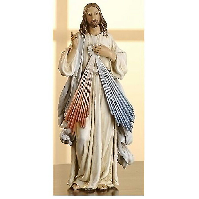 楽天市場】神の慈悲 イエス・キリスト 彫像 高さ約24cm/カトリック