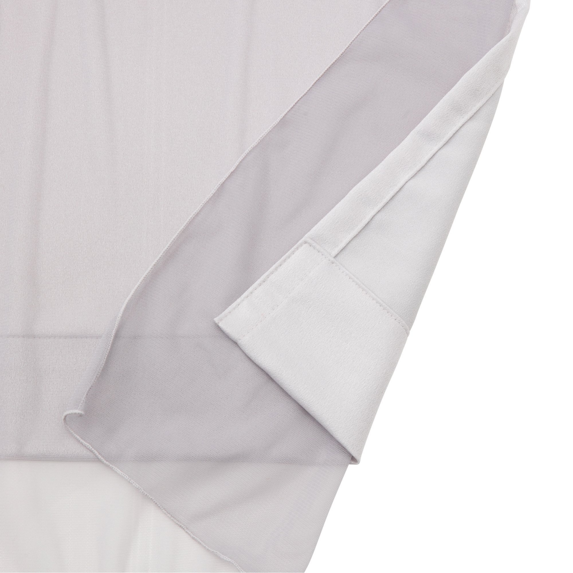 Francfranc｜チュールバルーン ダブルカーテン H2000×W1000(レース