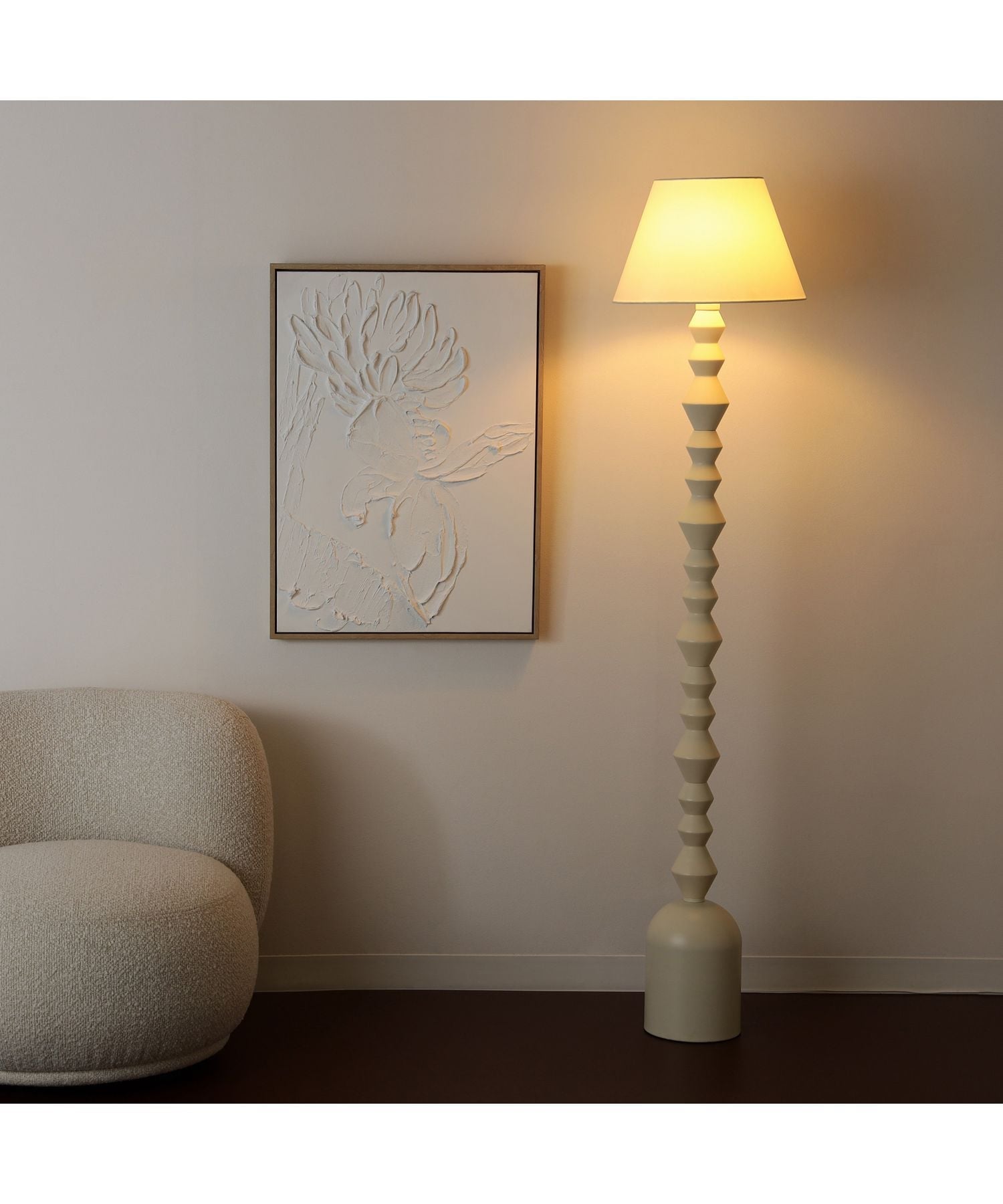 Francfranc｜オブジェフロアランプ ホワイト | Rakuten Fashion(楽天