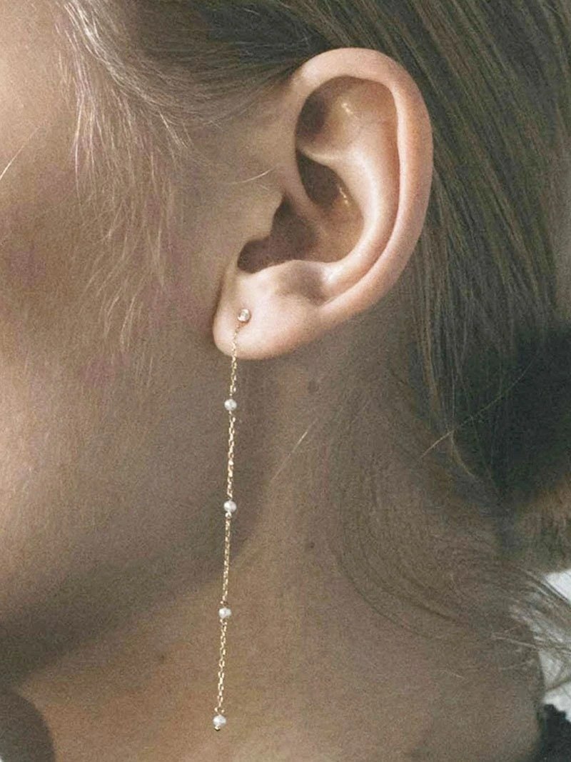 SETUP7｜les bon bon/2way diamond pierce 2wayダイアモンドピアス K10