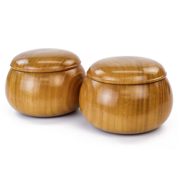 楽天市場】囲碁 高級木製碁笥 本桑 特大 ※熟練職人が造る高級碁笥の