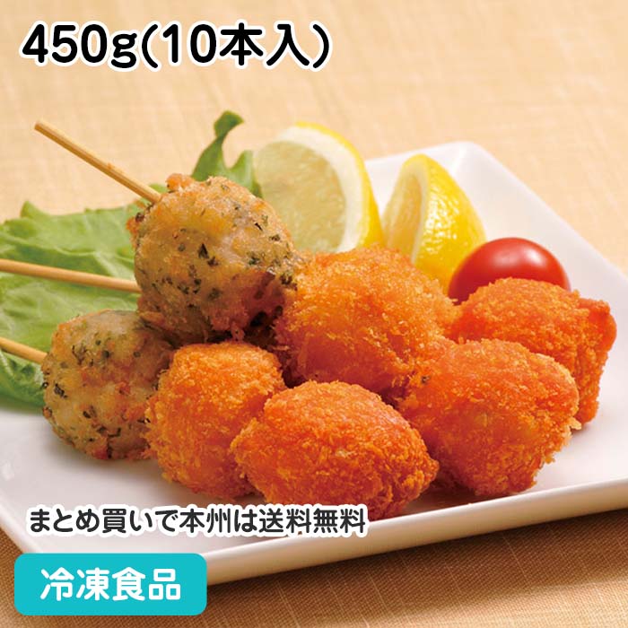 楽天市場】海鮮団子串(たこ・えび・いか) 450g(10本入) 27601(冷凍食品