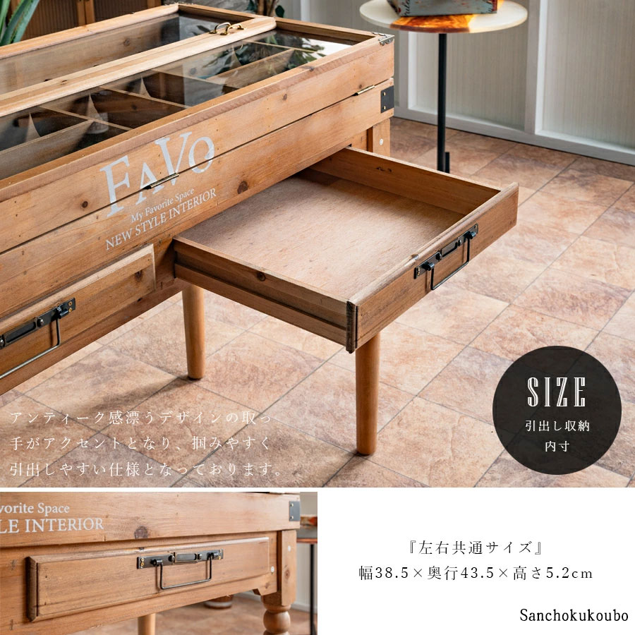 楽天市場】RIS 110ショーケース デスク 幅110cm ディスプレイ デスク