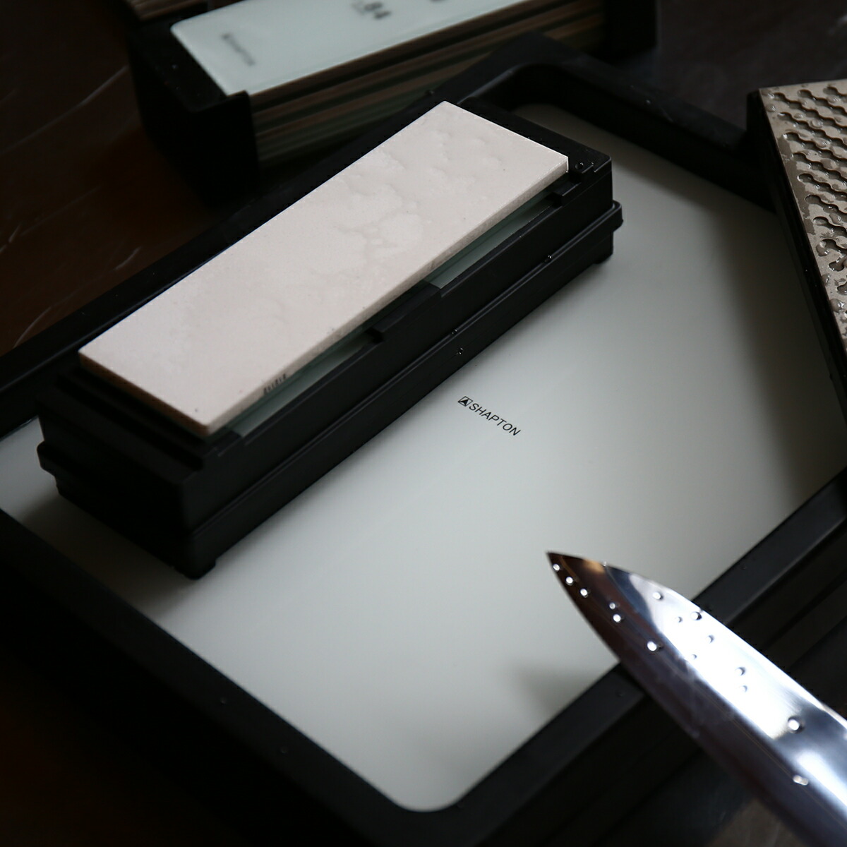 楽天市場】SHAPTON 硝子砥石 硝子盆 50000 砥石用 アクセサリ