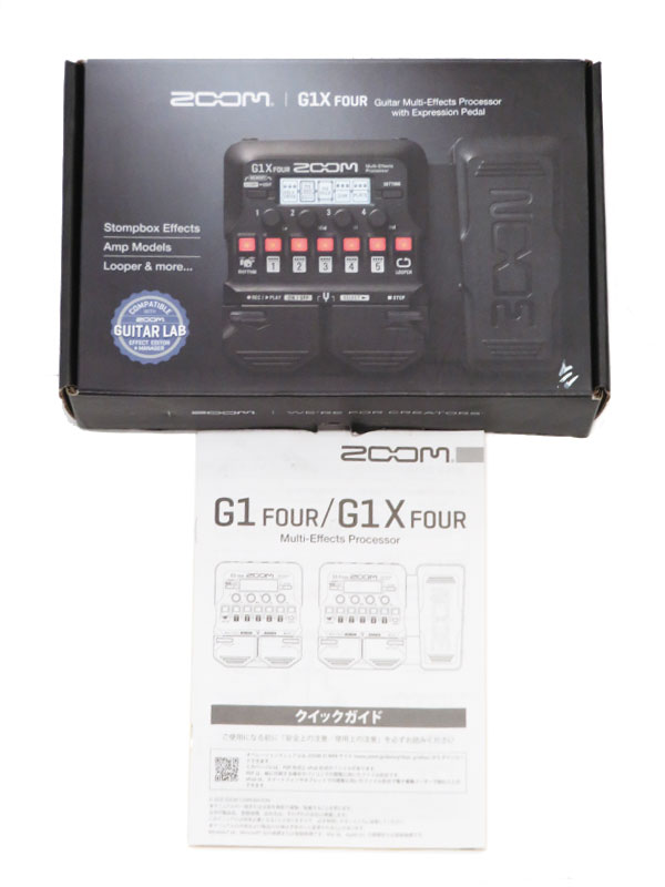 楽天市場】【ZOOM】ズーム『マルチエフェクター』G1X FOUR Ver.2.0.0 1