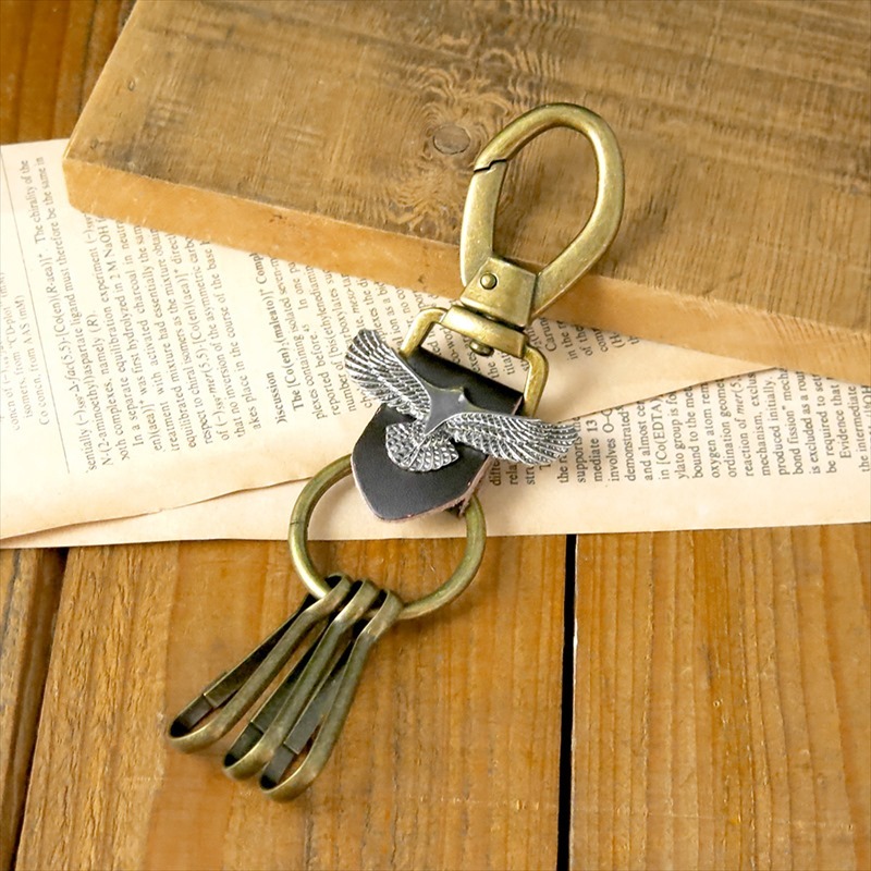 楽天市場】カラビナキーホルダー キーリング カラビナ メンズ シルバー