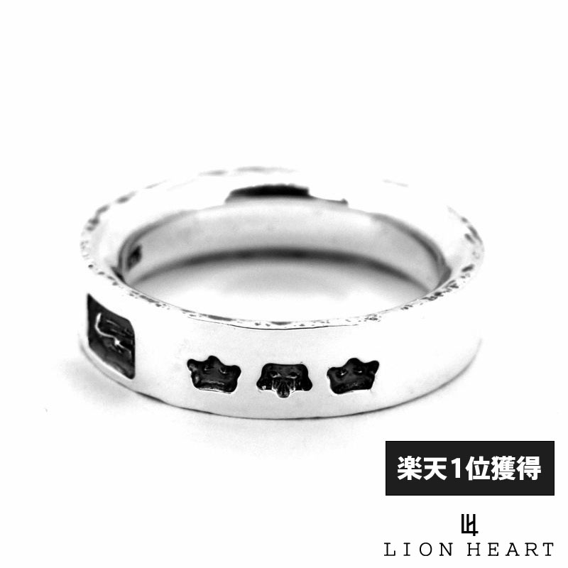 楽天市場】ライオンハート フラットヒットリング シルバー925 シルバー