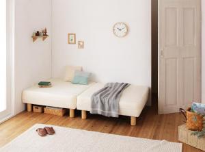 セミダブル ショート丈 脚付きマットレス ベッド」の人気商品一覧