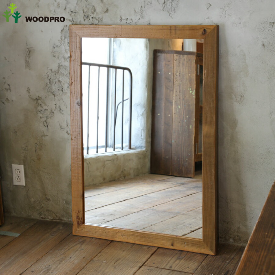 楽天市場】OLD ASHIBA（足場板古材）ミラー（鏡）A型（枠幅60mm