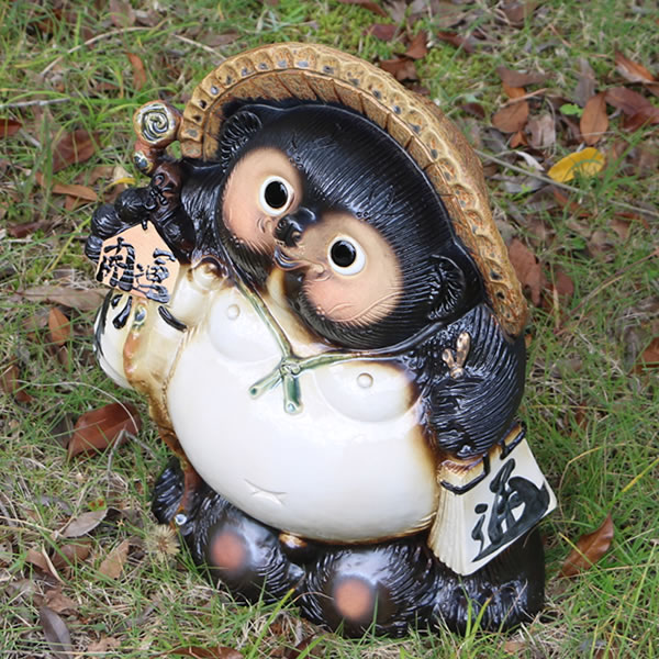 楽天市場】【ポイント10倍】信楽焼 13号開運狸 信楽焼たぬき 送料無料