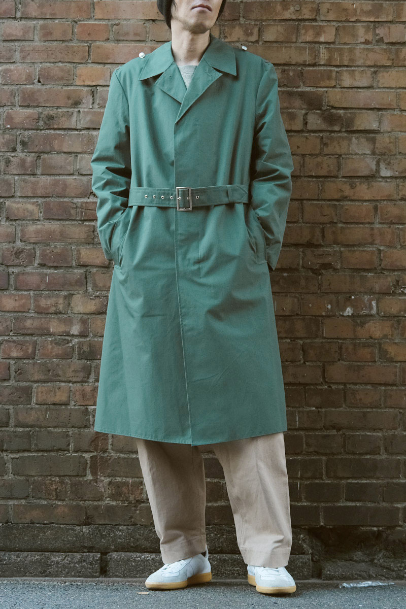 楽天市場】東ドイツ軍 レインコート グリーン Bタイプ デッドストック