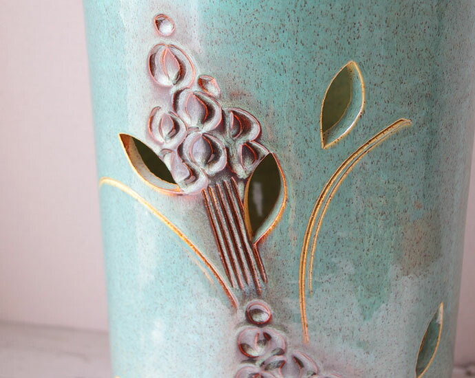 楽天市場】信楽焼 傘立て グリーン 信楽焼 傘立て 傘 麦 むぎ 緑