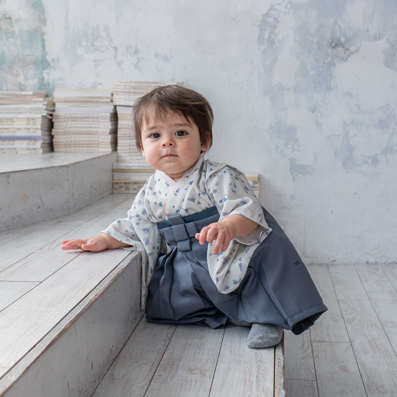 るり袴 男の子 ベビー袴 お食い初めや初節句の衣装に – tsukihana-つき